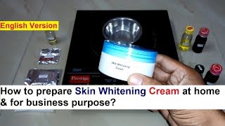 Skin Whitening Cream Making 100 Real Formula [upl. by Thorstein427]