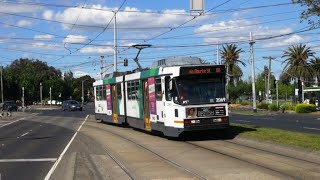 Melbourne Tram Routes 37 Route 86 Bundoora RMIT  Waterfront City Docklands Part 2 [upl. by Haisoj]