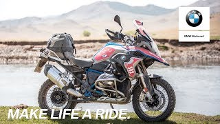 The 2018 GS Trophy R 1200 GS Rallye bike with Original BMW Motorrad Accessories [upl. by Rese]