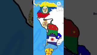 Colonias españolas countryballs paises imperios españa sudamerica parati [upl. by Leahcimauhsoj]