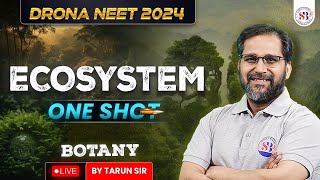 ECOSYSTEM CLASS 12 ONE SHOT NEET 2024 ALL CONCEPTS amp TRICKS DRONA SERIES BOTANY BY TARUN SIR [upl. by Morrell]