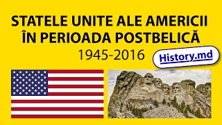 Statele Unite ale Americii în perioada postbelică [upl. by Ahsilram]