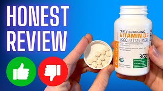 Bronson Vitamin D3 5000 IU Review [upl. by Ahsata]