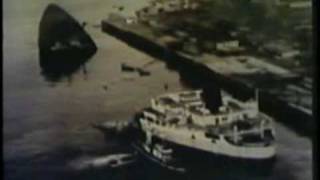 Sansinena Oil Tanker Explosion Los Angeles Harbor 1976 NOAA [upl. by Leahcimnaes]