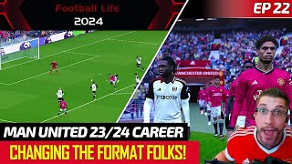 TTB MANUNITED CAREER EP22  STILL PUSHING FOR TOP 4  TAKING ON THE FULHAM [upl. by Anayik]