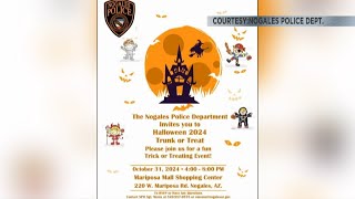 Nogales Police to host TrunkOrTreat celebration [upl. by Attemaj141]