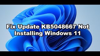 Fix Update KB5048667 Not Installing On Windows 11 Version 24H2 [upl. by Arley384]