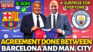 🚨OFFICAL✅ BARCELONA AND MANCHESTER CITY SURPRISE THE TRANSFER MARKET AMAZING BARCELONA NEWS TODAY [upl. by Arek850]