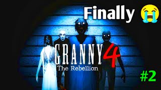 Can I Made It This Time 😢😱  Horror Game  Granny Chapter 4 Gameplay 2 [upl. by Eiliak]