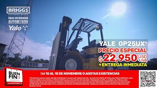 Montacargas Yale GP25UX Nuevo a Precio Especial [upl. by Eimmot]