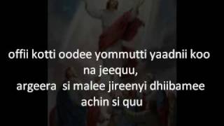 Addisu Waayimaa Oromia gospel song lyrics [upl. by Hsejar]