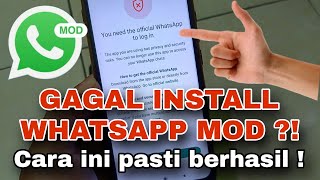 Whatsapp mod 2024 update terbaru sudah bisa bikin status [upl. by Gerianne]