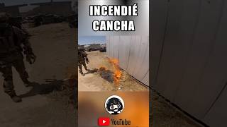 🔥😱 INCENDIÉ CANCHA de AIRSOFT 😱🔥 ▬ fail airsoft funny [upl. by Aneleairam]