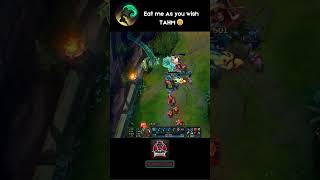 Eat Me if You Want Tahm Ill Still Crush You 💀🐸🐙 IllaoiPlays LeagueOfLegends [upl. by Oretna]