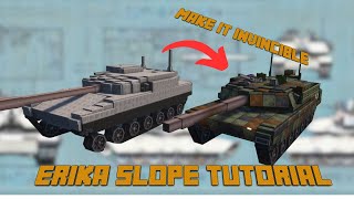 Slope Armor Erika Slope Tutorial How to make your tank invincible with style in Minecraft [upl. by Elletsirhc]