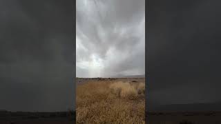 Crepuscular rays with rain newmexico nature lunacounty rays floridamountains sky rain [upl. by Pooley473]