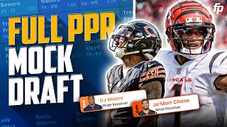 Fantasy Football Mock Draft  PPR Expert Picks 2024 [upl. by Neetsyrk]