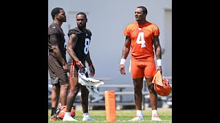 Why Deshaun Watson Elijah Moore Missed Browns Practice  Sports4CLE 82923 [upl. by Aniarrol272]