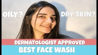 DERMATOLOGIST APPROVED  BEST FACEWASH FOR OILY AND DRY SKIN  SKINCARE  PRABLEENKAURBHOMRAH [upl. by Yerga]