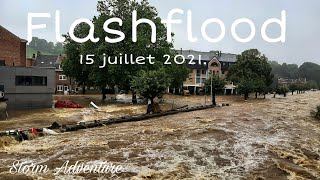 Inondations historiques  Historical floods 15 juillet 2021 Belgique  Belgium [upl. by Anaeirb88]