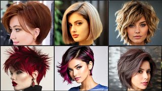 Top Trending Short Trending Bob With Bangs haircuts amp hairstyles trends [upl. by Drucilla613]