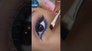 Cats eye liner india thread youtube love reels viralvideo makeup eye india [upl. by Nered]