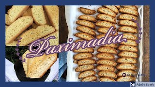 Best Paximadia  Greek anise seed flavoured biscotti type cookie [upl. by Andee]