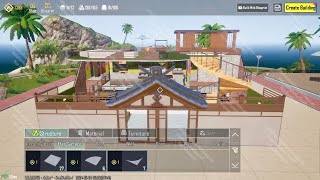 I Built a Home in PUBG MOBILE for level 18 under construction part 32 [upl. by Negeam]