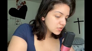 ASMR Reading Bible Verses ✝️❤️‍🔥  whispering  page flipping [upl. by Sherburne279]