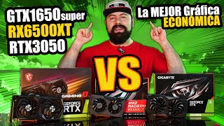 GTX 1650 VS RTX 3050 Y RX 6500 Las Graficas MÁS POPULARES ¿Aún tienen con qué para 2023 [upl. by Ylebmik]