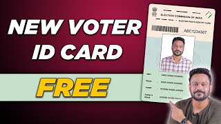 How to get new Voter ID Card  2023 process  FREE 🤯 [upl. by Asoj]