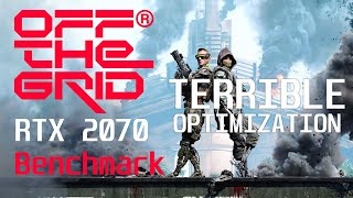 Off The Grid  RTX 2070 benchmarkterrible optimization [upl. by Siuqaj]