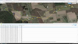 Airdata Flight Data from Flight to the grove [upl. by Nedyaj880]