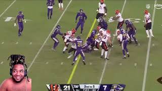 Cincinnati Bengals vs Baltimore Ravens wild game [upl. by Llevad376]