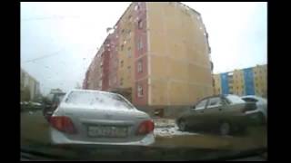 Worst Driver in Russia [upl. by Atilem]