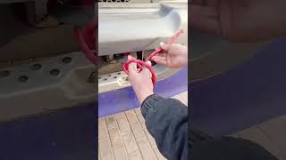 Trailer HookKnot TutorialPractical Knot [upl. by Lemaceon]