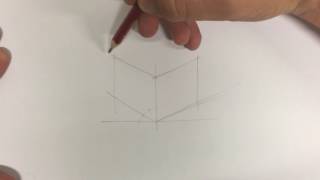 How to draw an Isometric Cube [upl. by Aihsekan]