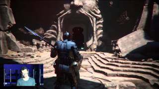 Deep Down  25 Minutes of Gameplay  PS4 1080p Direct Feed [upl. by Otrebla]