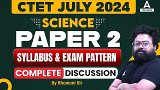 CTET Syllabus 2024  CTET Science Paper 2 Syllabus 2024 [upl. by Frances]