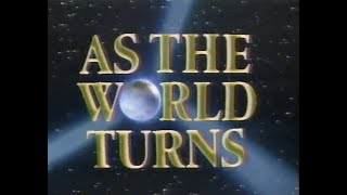 AS THE WORLD TURNS  Jan 18 1989 Episode [upl. by Wemolohtrab406]