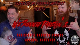 We Survive Faristons Haunted Forest in London Kentucky [upl. by Zenda]