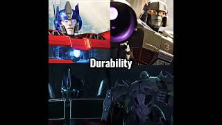 Optimus prime TFP vs Megatron TFP vs Megatron TFO vs Optimus prime TFO [upl. by Kissner322]