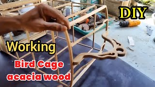 DIY Bird Cage Making Work [upl. by Dodge]