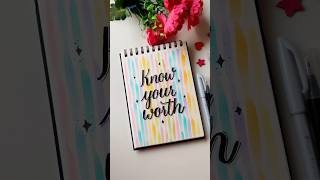 Try this brushpen pressure technique for a pastel background calligraphy brushcalligraphy pastel [upl. by Neal]