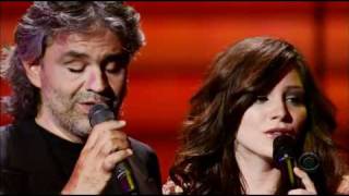 Andrea Bocelli and Katharine McPhee  Somos Novios [upl. by Axe104]