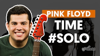 Time  Pink Floyd How to Play  Guitar Solo Lesson [upl. by Ethban48]