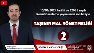 Taşınır Mal Yönetmeliği 2 [upl. by Saphra]