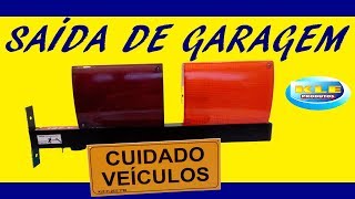 SINALIZADOR DE SAÍDA DE GARAGEM [upl. by Reba978]