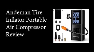 Andeman Tire Inflator Portable Air Compressor Review Andeman [upl. by Woodhead]