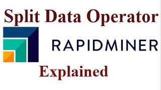 Split data operator rapidminer split [upl. by Solegna]